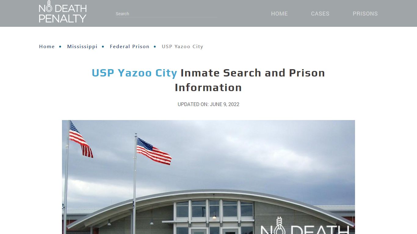 USP Yazoo City Inmate Search, Visitation, Phone no ...